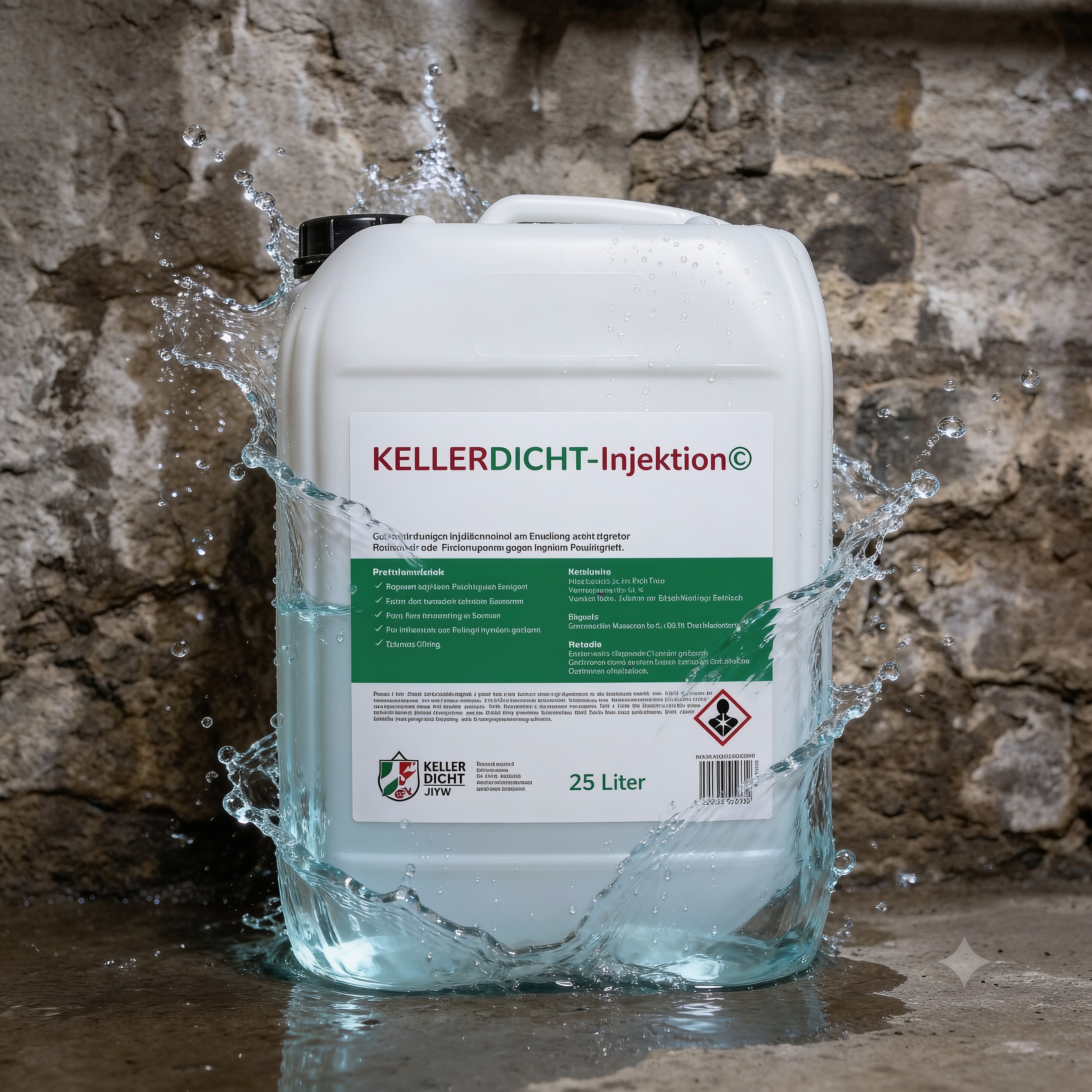 Dauerhafter Schutz vor Feuchtigkeit: Die KellerDicht-Injektion© des Sachverständigenbüros Jürgen Schöneborn