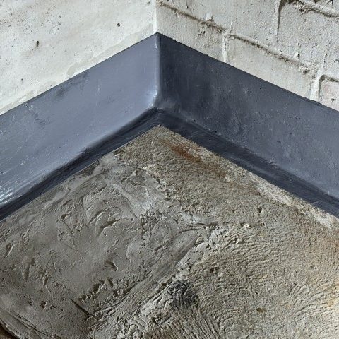 Druckwasserabdichtung im Wandsohlenanschluss Druckwasserabdichtung im Wandsohlenanschluss